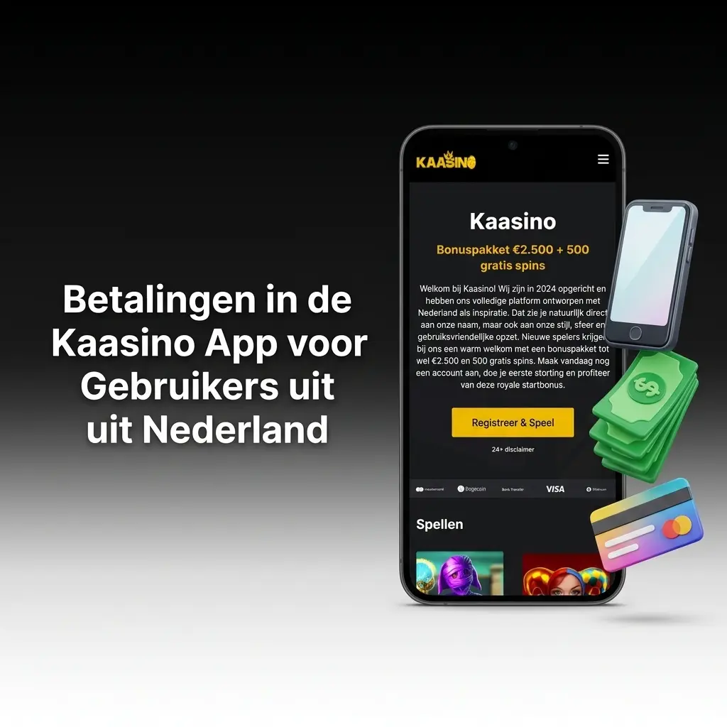 Betalingsmethoden in de Kaasino app voor Nederlandse spelers