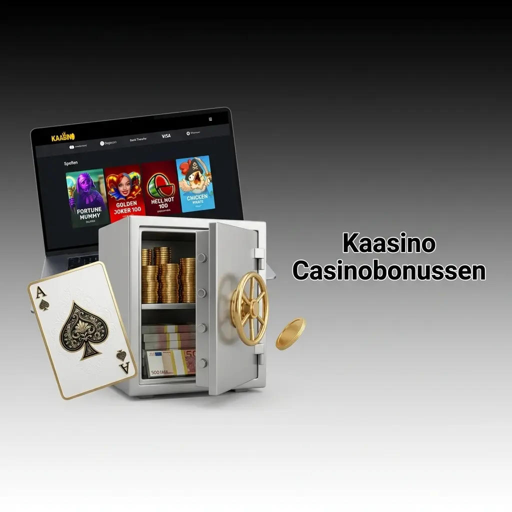 Overzicht van Kaasino casinobonussen