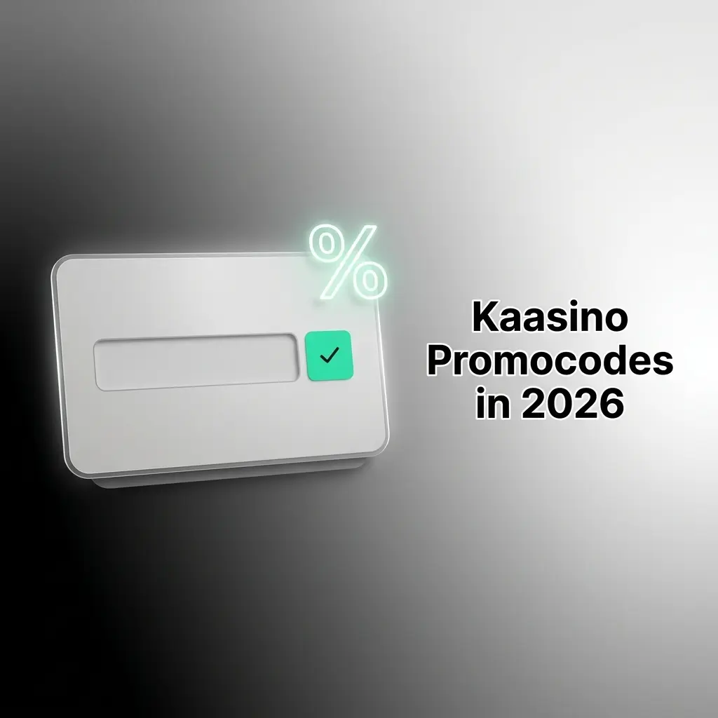 Kaasino promocode invoerscherm met bonuscodes