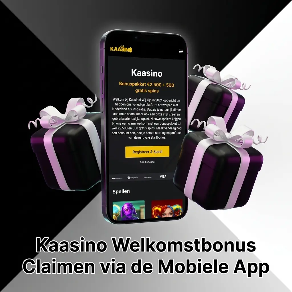 Kaasino mobiele app welkomstbonus