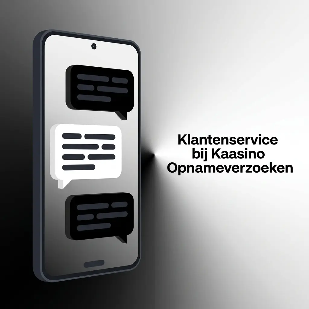 Klantenservice medewerker die klant helpt bij Kaasino