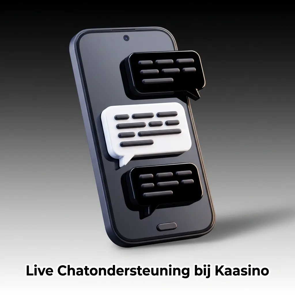 Klantenservice medewerker in live chat bij Kaasino