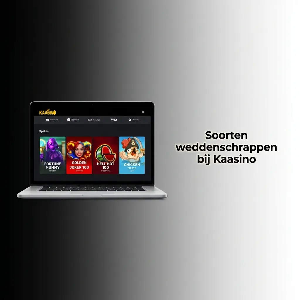 Soorten weddenschappen bij Kaasino