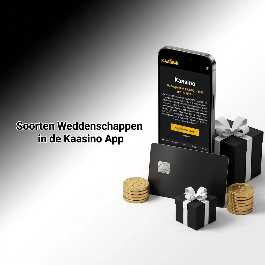 Overzicht van weddenschapstypen in de Kaasino app