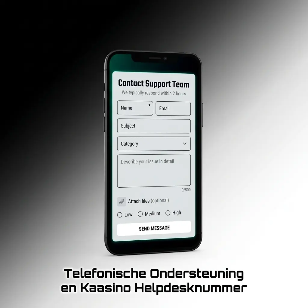 Klantenservicemedewerker aan de telefoon voor Kaasino helpdesk